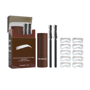 West&Month แป้งเขียนคิ้วสีน้ำตาลเข้มมัลติฟังก์ชันกันน้ำ