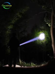 Senter Swat COB ZOOM Rechargeable: Cahaya Super Terang & Tahan Air