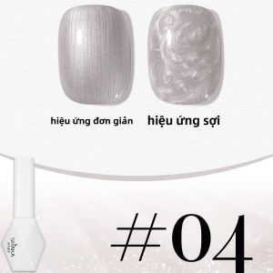 Sơn Móng Tay Dạng Gel SHAKA 10ml Hiệu Ứng Khói Mùa Thu Mưa Kết Cấu Ngọc Trai Có Nhũ Lấp Lánh Cho Móng Hoàn Hảo