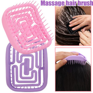 Silicone Shampoo Brush Head Scalp Massage Comb Hair Washing Comb Body Massage Brush Bath Shower Brush Salon Hairdressing Tool