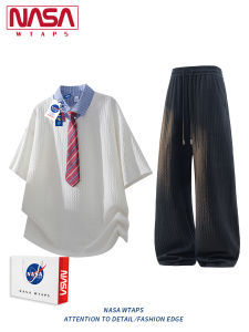 NASA WTAPS | Bộ Đôi Mỏng Phong Cách Thoáng Mát Mùa Hè