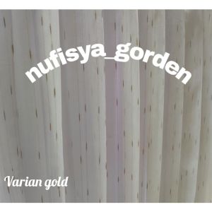 Gorden vitrase quality import gorden vitrase serat gold gorden vitrase black out import tebal