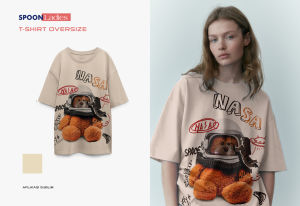 KAOS OVERSIZE PRIA/WANITA/SPOON/MOTIF NASA