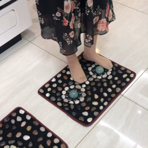 SG stock Fast ShippingFoot massage mat foot stone mat foot massager Oversized Finger Pressure Plate Foot Massage Pad Toe Plate / Pebble Foot Acupoint Massage Pad / Natural Massage Blanket Pebble Massage Pad Foot 3423335464