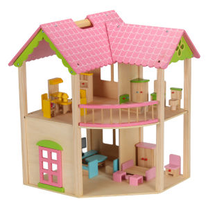 YOUDELE | Educational Wooden Dollhouse