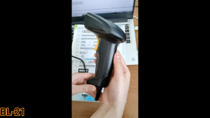 Wired Handheld Barcode Scanner | High Quality USB Wired 1D Bar Code Reader
