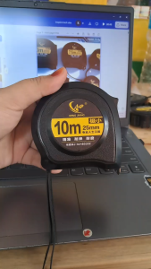 Meteran Tukang Anti Karat Measuring Tape Presisi Tinggi 3m-10m Alat Ukur Meteran Stainless Steel