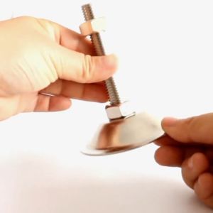 Kaki Meja Foot Adjuster Table M12 Tinggi 15cm Galvanis