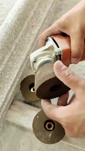 1PC Curved Surface Stone Grinding Wheel Flaring Cup Wheel Angle Grinder Diamond Polishing Wheels for Granite Marble Tile