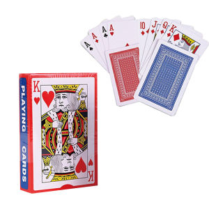 54 Sheets/set 56x86 Millimeter Gray Paper Core Playing Cards Magic Tools Party Board Games Casual Entertainment Games Toy Gifts