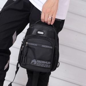 Balo Nam Dung Tích Lớn Đa Năng Đeo Vai Đơn Đôi Đeo Chéo Cầm Tay Một Thể Tích Nhỏ Chất Liệu Nylon Phong Cách Thường Ngày