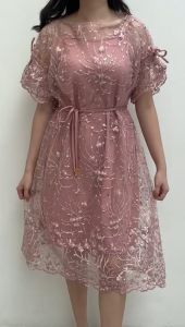 Ken - 195 Dress pesta Mewah Non Glitter Dress Kondangan Korean Look Style