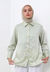 MFMW Aiko Atasan Blouse Satin