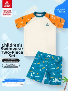 PEAK | Bộ Đồ Bơi Nam Trẻ Em Chuyên Nghiệp