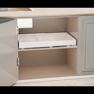 GUANGMANZHI | Adjustable Pull-out Kitchen Storage Rack