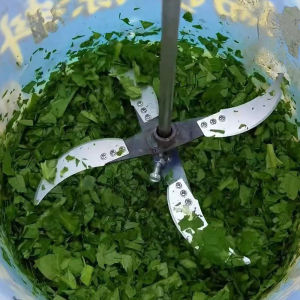 VigorPow Grass Vegetable Chopper Electric Drill Attachment Heavy Duty for Chicken Duck Pig Feed Stainless Steel Blade Fits All Drill Brands