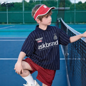 Ask Junior | American Casual Striped T-Shirt