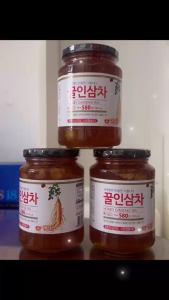Nhân sâm củ tươi Hàn Quốc ngâm mật ong thương hiệu Dooraewon Hàn Quốc hũ 580g – Lucas Farm