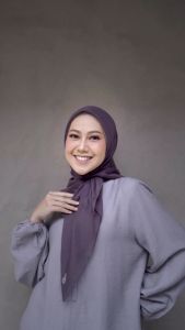 HIJAB DEENAY LIZA MATTE/UNGU GRAPHITE PRIANGANHIJAB