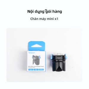 TELESIN | TELESIN Mini Từ Tính Chân Máy Cho DJI Osmo Pocket 4/3 Đế Type-C Sạc Adapter Phát Hành Chân Đế Camera Gắn Giá Đỡ Nhôm