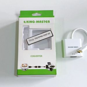 Cáp chuyển Type C ra VGA (USB C to VGA) / KingMaster