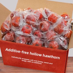 Additive Free Hollow Hawthorn Seedless Hawthorn Balls Maternity Snacks Black Sesame Hawthorn Dried Fruit Preserved Snacks