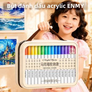 ENMI | Hard Tip Non-Toxic Washable Markers Suitable for Children Sketching and Drawing Layering
