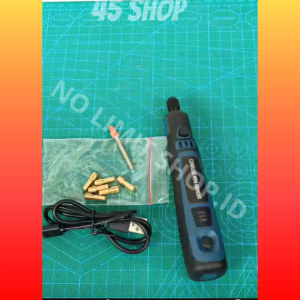 NEW COD Bor Listrik Mini Grinder Polishing Alat Ukir Grafir 15000 RPM 3.6V + Set Mata Bor 96 PCS