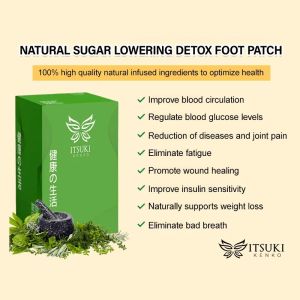 ⚡Hot⚡Wet Compress Foot Patch for Sleeping Herbal Hypoglycemic Foot Patch Dehumidifying and Promoting Blood Health Patch