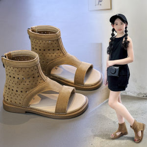 Antique Hollow High Heel Anti-slip Rome Sandals