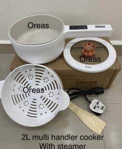 OREAS 2L/ 3L Electric Multi Function Dormitory Noodle Cooker Mini Pot Periuk Asrama 电煮锅 多功能宿舍煮面锅 迷你小型电热火锅