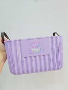 ตะกร้าอเนกประสงค์ หูหิ้วคู่ My Melody  / Twinstar / Cinnamoroll / Pompom