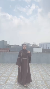 New!! Zainun Dress Ceruty Babydoll Size Jumbo 120 / Baju Wanita Terbaru 2024 Muslimah / Gamis Lebaran 2025 Viral Mewah Abaya / Gamis Motif Bunga Wanita Dewasa