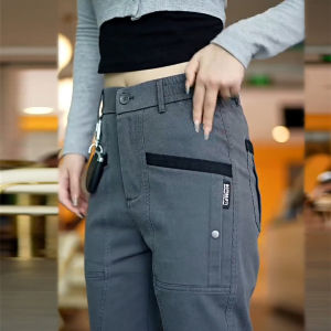 HULIXIONGDI | New Fashionable Loose Straight Pants Thin Summer Trousers
