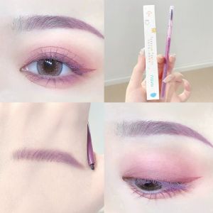 Ultra-Fine Waterproof Brow Pencil Gentle Taro Mud Purple Student Party Brown Long-lasting Color Retention Beginner Eyebrow Tool