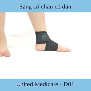 Băng cổ chân có dán United Medicare D01