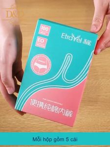 Quần lót nữ cotton du lịch Etravel dùng 1 lần