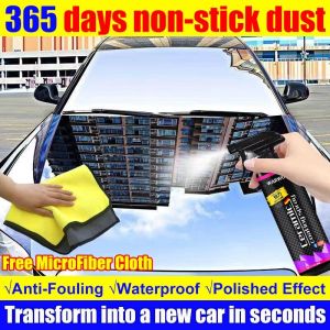 【1 refurbishment for 10 years】Car Coating Spray Car nano coating spray for car 500ml car diamond coating spray Free cleaning cloth for car polish car wax coating polish water car wax spray Car Water Wax