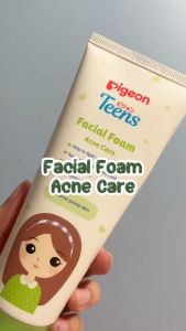 PIGEON Teens Facial Foam Acne Care 100g | 40g