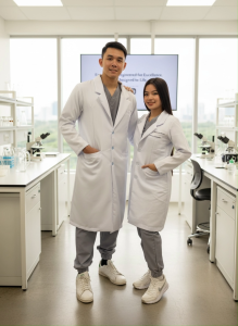DOCTORS GOWN/LAB GOWN (BODY SHAPE)
