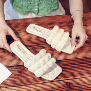 รองเท้าแตะแฟชั่นสำหรับผู้หญิง รองเท้าแตะส้นแบนแบบสวมสบาย ทรงสปอร์ต ทรงส้นแบน ทรงสปอร์ต รองเท้าแตะแบบสวมสบาย