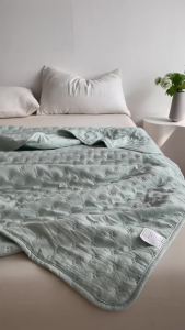 ORANGE Selimut Bedcover Polos Selimut Dewasa Lembut Lembut Motif Aesthetic Bedcover Saja 3 Ukuran