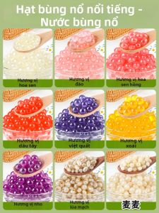 WHITE ISLAND | Mango Burst Balls Taro Burst Balls Tapioca Pearls Konjac Jelly Tea Shop Ingredients