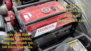 Máy phát điện chạy xăng Honda HS3800 công suất 3kw mạnh mẽ bền bỉ tiết kiệm nhiên liệu