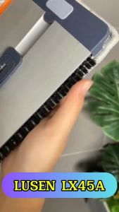 Cây lau nhà tự vắt bàn lau xoay 360 độ có tích hợp gạt nước cây lau trợ lực Lusen LX45A