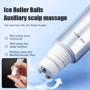【Official and Genuine】Roller Ball Massage Anti-Hair Loss Hair Care Solution Solid Hair Root Dense Hair Serum Rolling Hair Enhancement Hair Care滚珠按摩防脱育发液