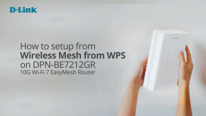 D-link DPN-BE7212GR BE7200 Dual Band 10G Wi-Fi 7 EasyMesh Router (3 Years Local SG Warranty)