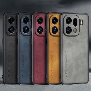 EUCAGR For OPPO Find X9 Pro Luxury PU Leather Phone Case For OPPO FindX9 Pro 5G Back Cover Silicone Shockproof Full Protection