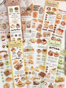 Waterproof Long Food and Beverage Journal Stickers