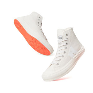 Dorks Classic High Off White - Sepatu Sneakers Casual Pria Wanita Sepatu Sekolah Dorks
